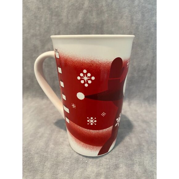 2010 Starbucks Coffee Tall Mug Cup Christmas 5-3/4" Bone China - Picture 2 of 8